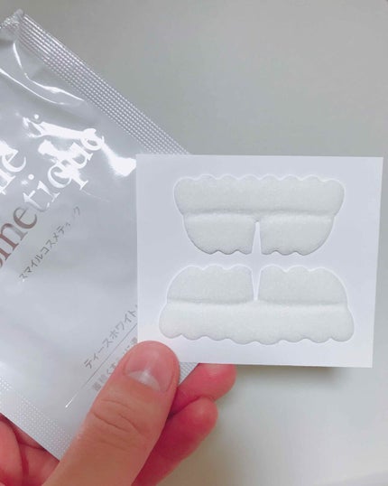 プレミアム ティースホワイトパック/Smile Cosmetique/その他オーラルケアを使ったクチコミ(2枚目)