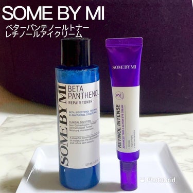 SOME BY MI 
💙ベターパンテノールトナー

皮膚内部のpHレベルのバランスを取り、皮膚バリアを強化してくれるトナー

肌の油分や余分な皮脂をコントロールもしれくれます。

 一時的な鎮静ケアだ