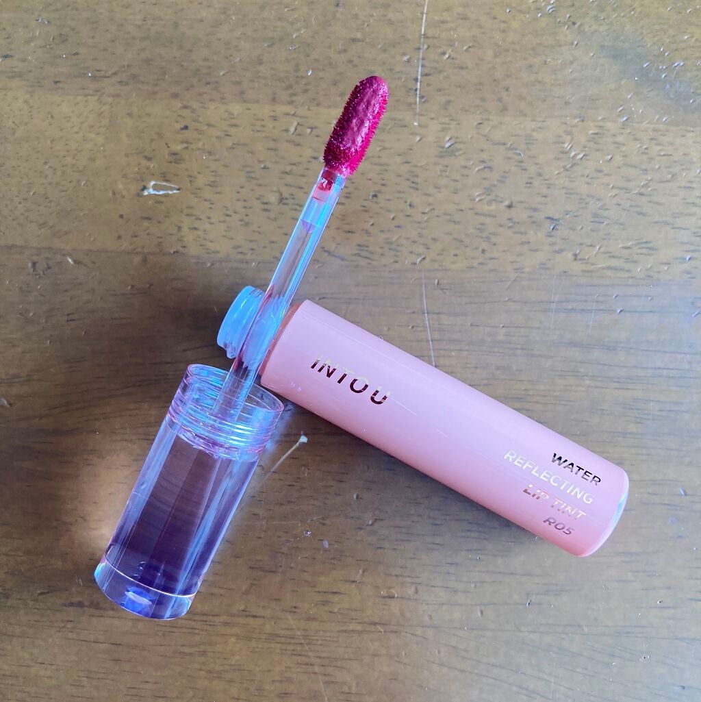 ウォーターリフレクティングリップティント/INTO U/リップティントを使ったクチコミ(3枚目)