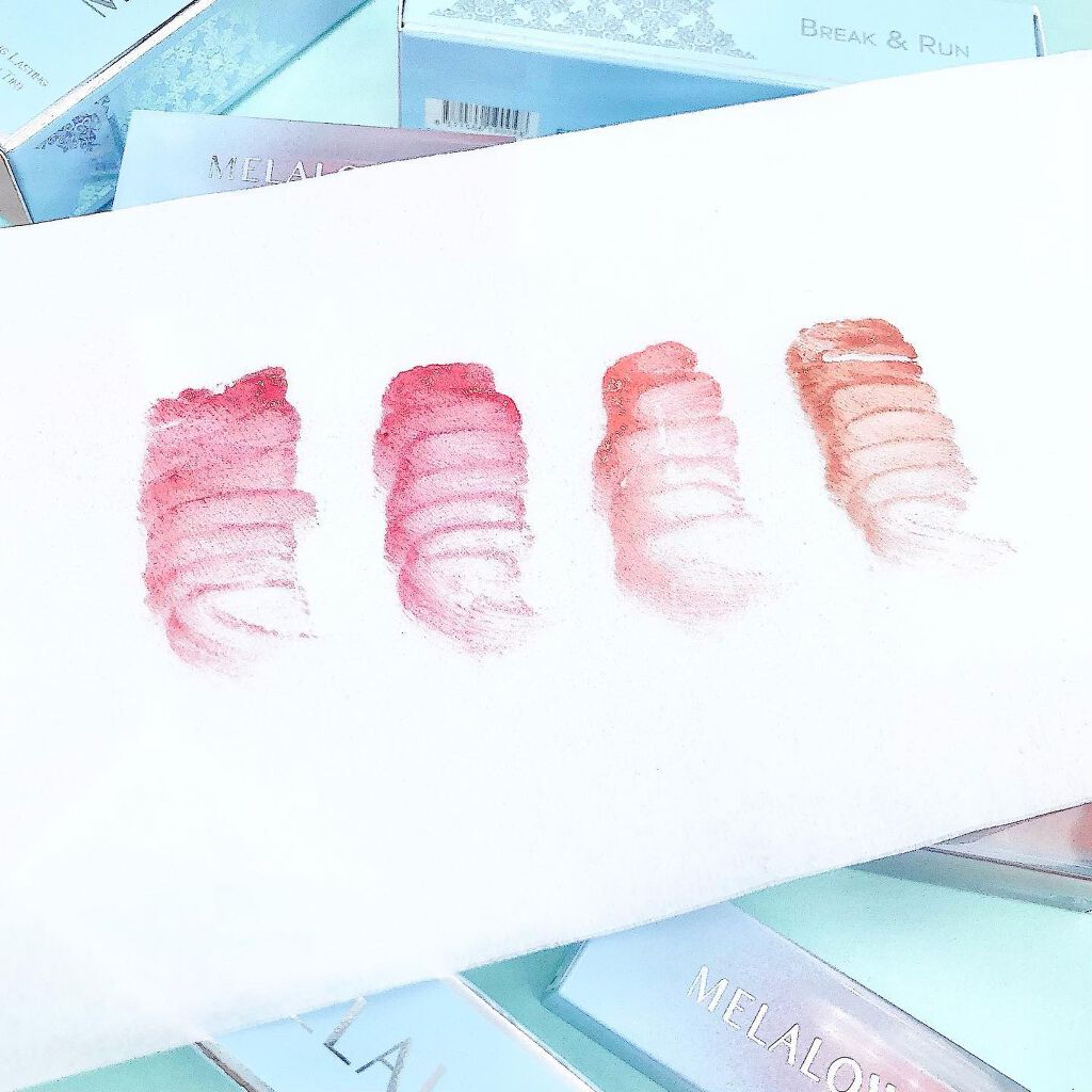 ロングラスティンググロウティント/MELALOWE/リップティントを使ったクチコミ(9枚目)