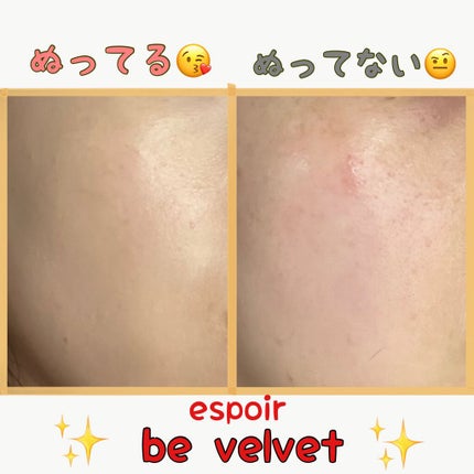 プロテーラービーベルベットカバークッション/espoir/クッションファンデーションを使ったクチコミ(4枚目)