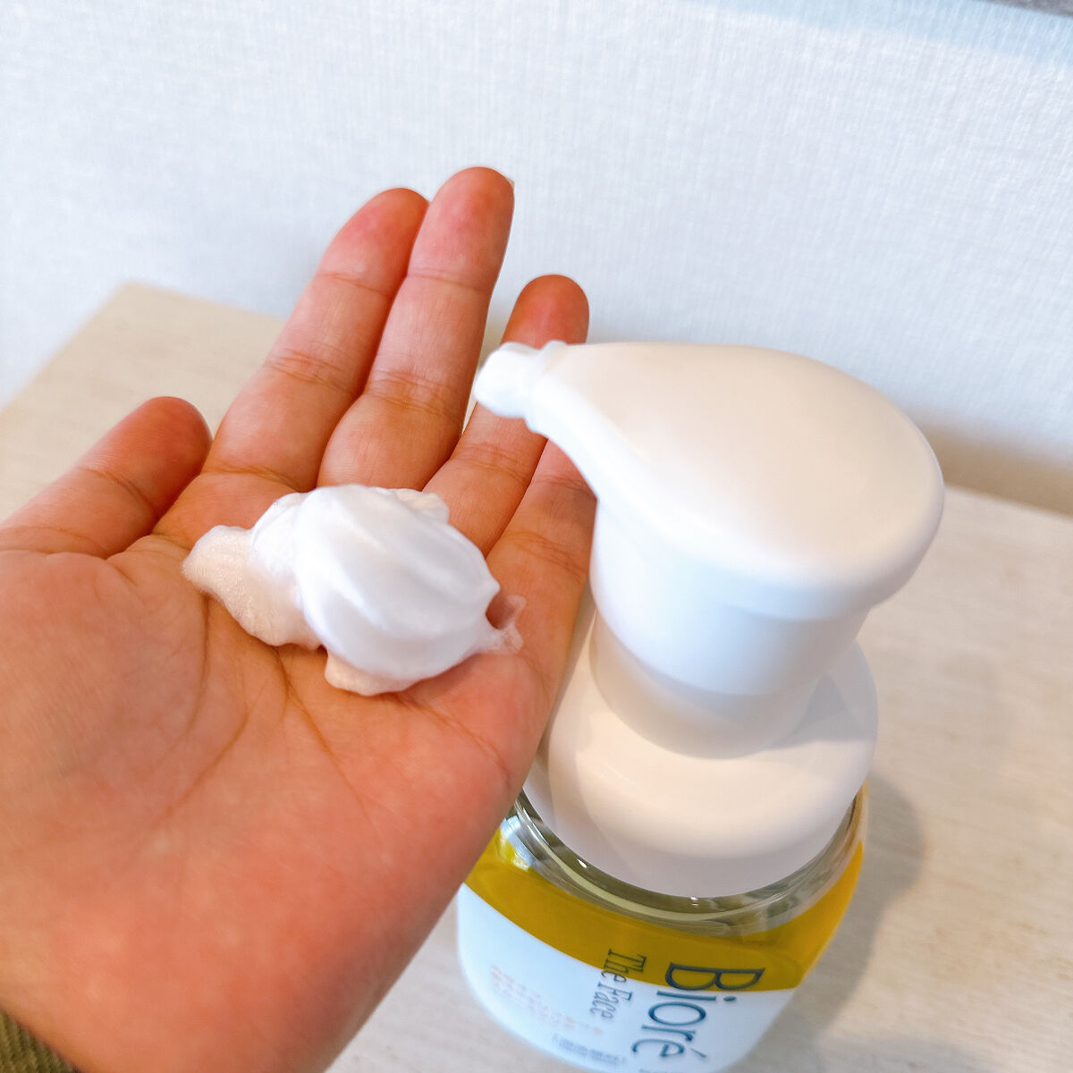 ビオレ ザフェイス 泡洗顔料 スムースクリア/ビオレ/泡洗顔を使ったクチコミ（2枚目）