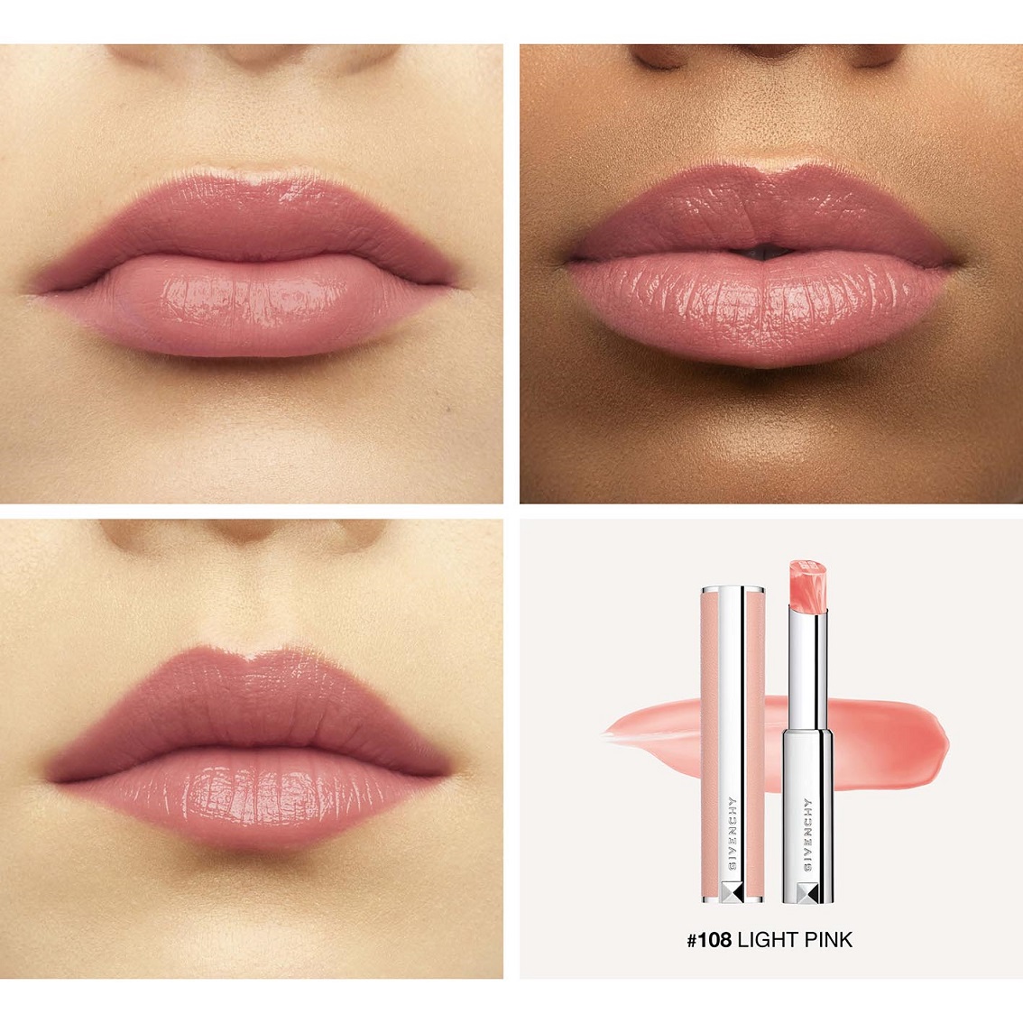 ローズ・パーフェクト・リキッド/GIVENCHY/口紅を使ったクチコミ（2枚目）