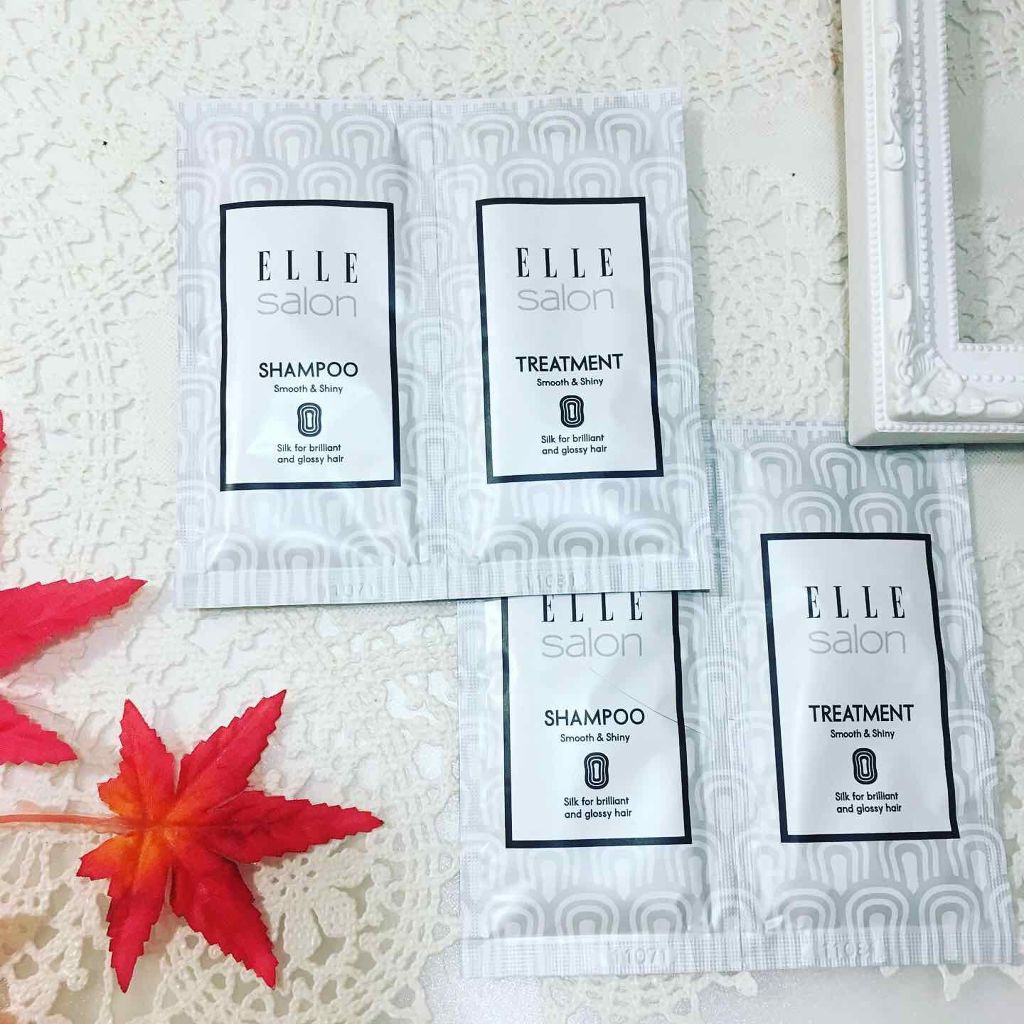 ELLEsalon シャンプー&トリートメント/エルサロン/サロンシャンプーを使ったクチコミ(1枚目)
