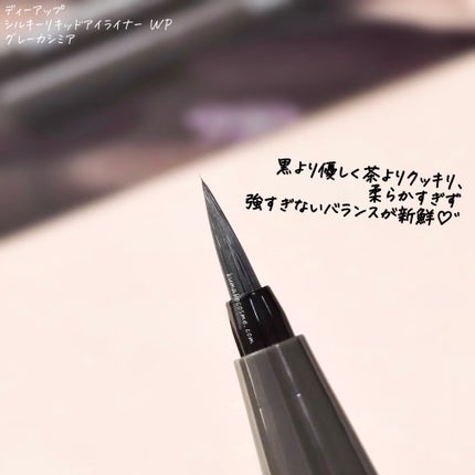 シルキーリキッドアイライナーWP/D-UP/リキッドアイライナーを使ったクチコミ(4枚目)