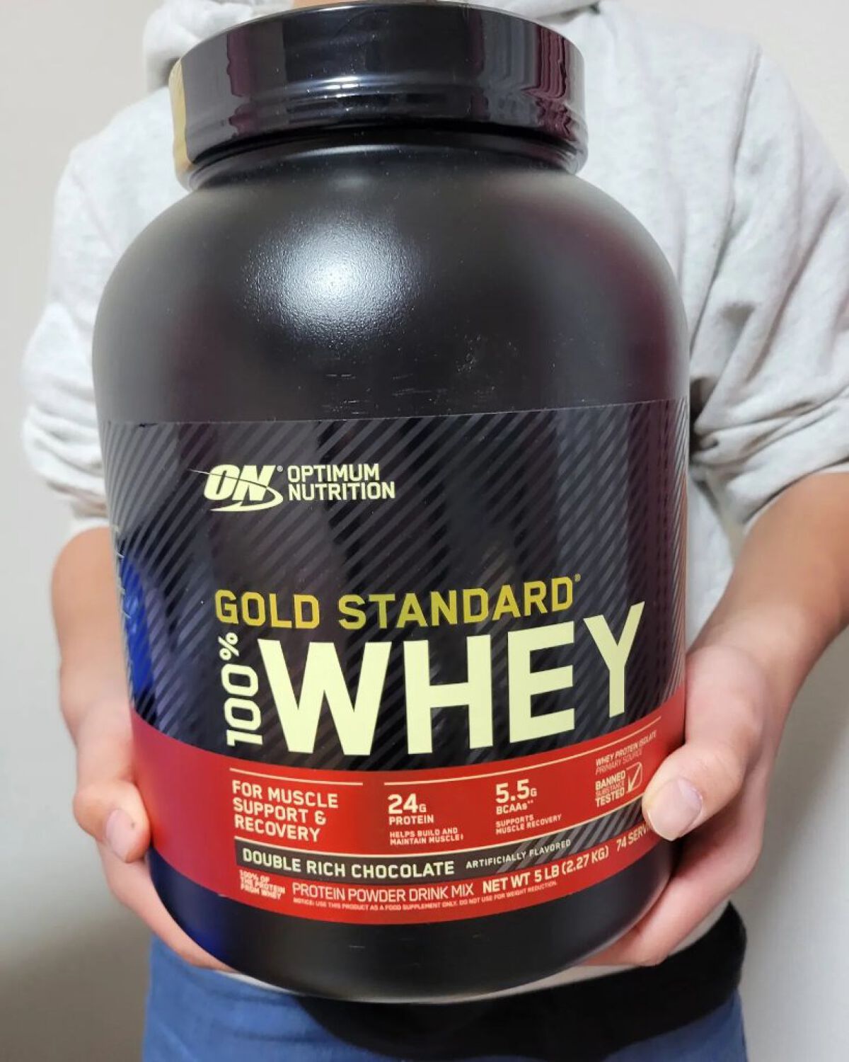 ゴールドスタンダード ホエイプロテイン/ゴールドスタンダード/ホエイプロテインを使ったクチコミ（1枚目）