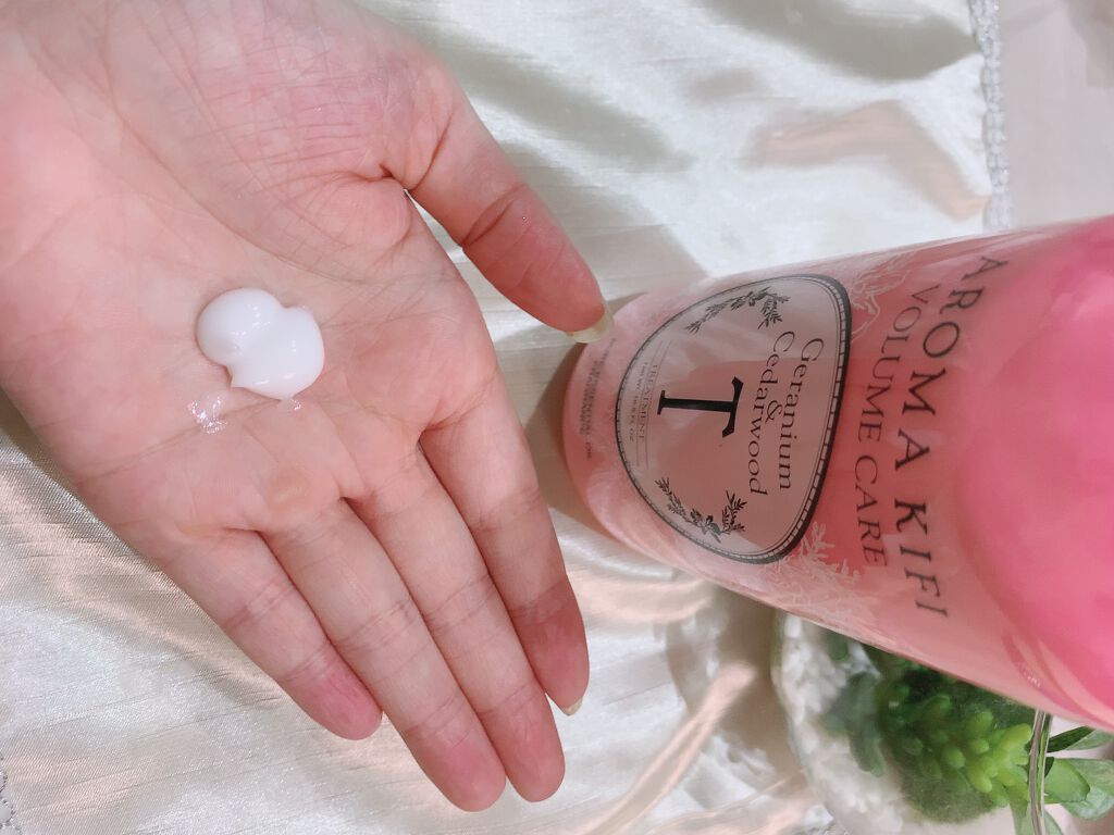 ボリュームケアシャンプー／トリートメント/AROMA KIFI/シャンプー・コンディショナーを使ったクチコミ（3枚目）