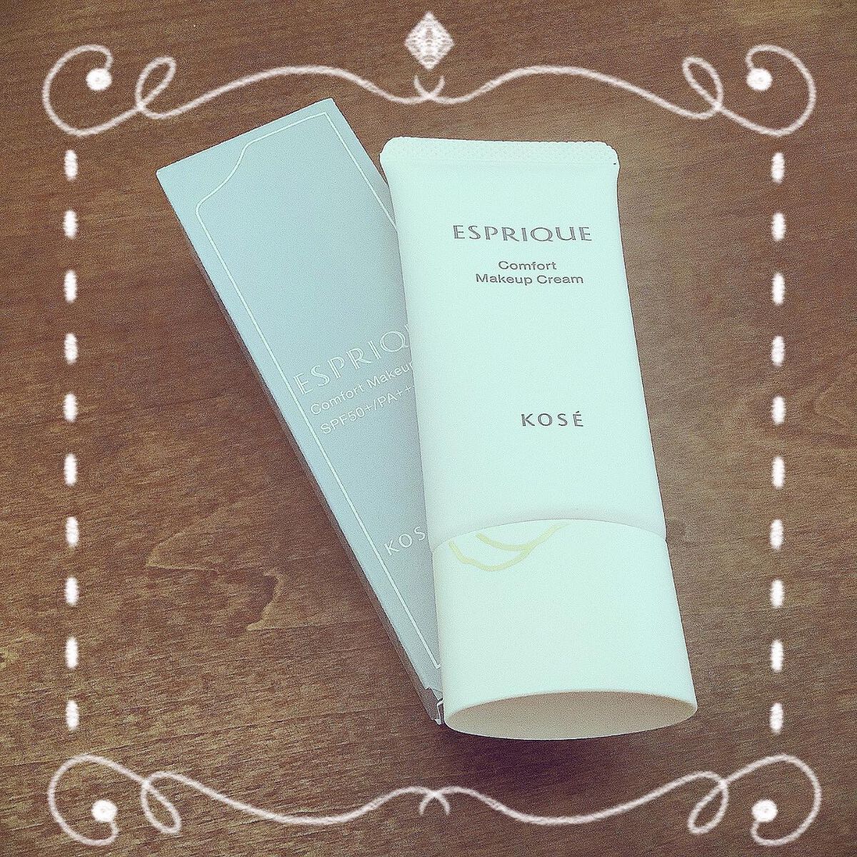 PAO on LIPS 「「KOSEエスプリーク コンフォートメイククリーム」を使ってみ..」(1枚目)