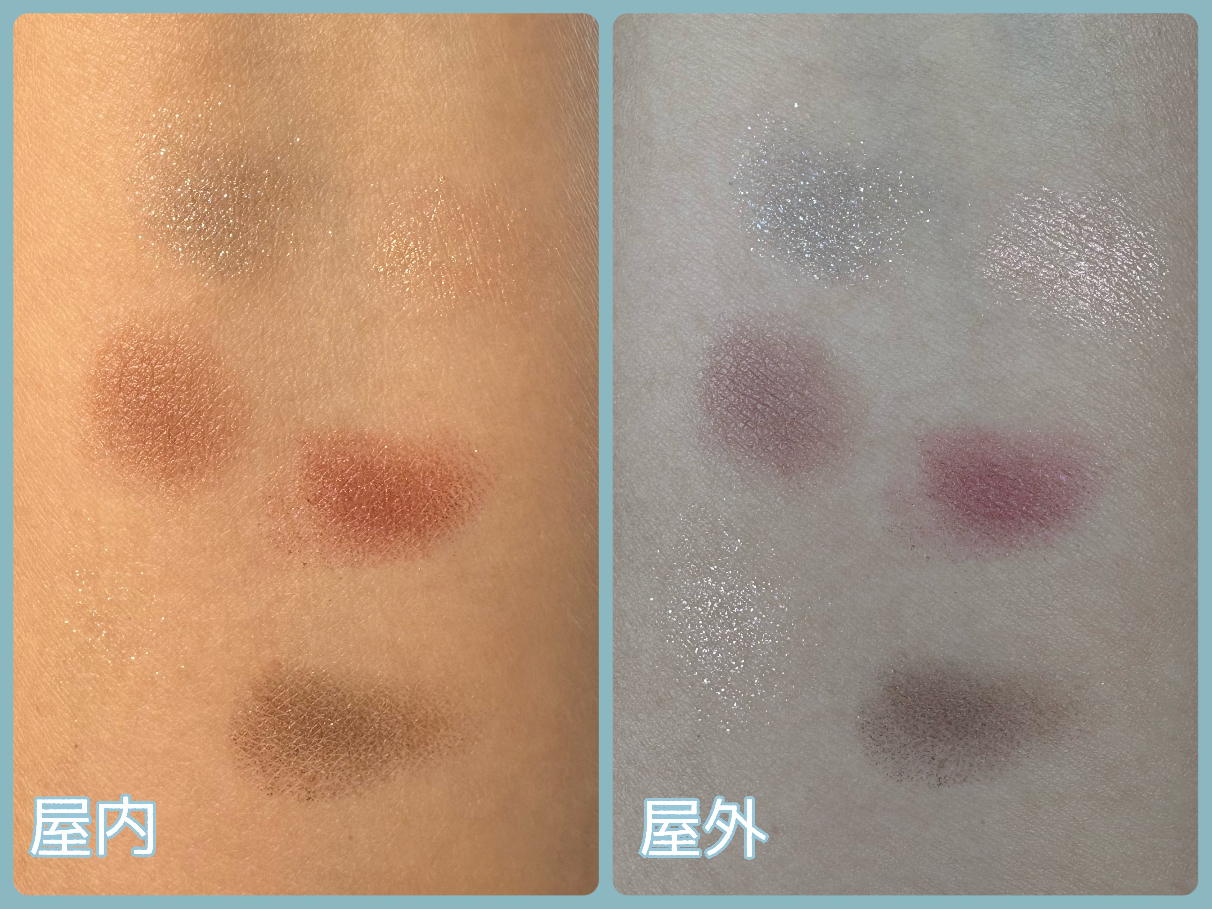 絵画アイシャドウパレット/MilleFée/アイシャドウパレットを使ったクチコミ（3枚目）