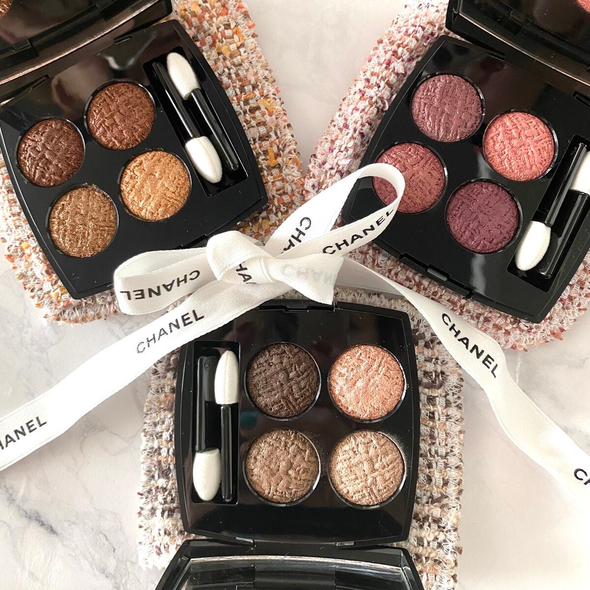 レ キャトル オンブル ツイード/CHANEL/アイシャドウパレットを使ったクチコミ(1枚目)