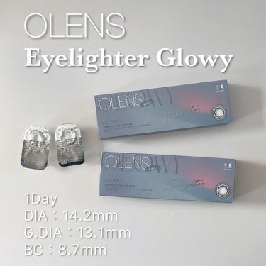 Glowy 1day/OLENS/ワンデー（１DAY）カラコンを使ったクチコミ（1枚目）