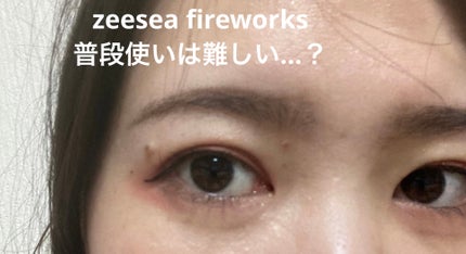 Fireworks 16 Color Eye Shadow/ZEESEA/アイシャドウパレットを使ったクチコミ(1枚目)