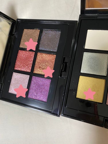 ホリデー アディクション “イリディセント ユーフォリア” EYESHADOW PALLETE L/ADDICTION/メイクアップキットを使ったクチコミ（2枚目）