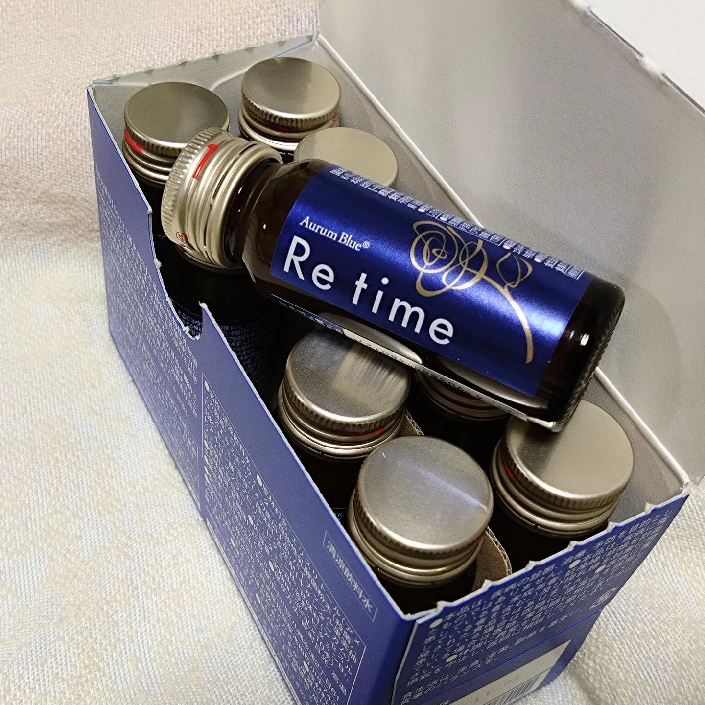 Re time ブルーローズドリンク/オーラムブルー/美容ドリンクを使ったクチコミ（2枚目）