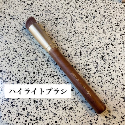 SIXPLUS X MARILYN 10本メイクアップブラシセット/SIXPLUS/メイクブラシを使ったクチコミ(5枚目)