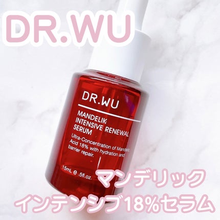 マンデリック インテンシブ 18%セラム/DR.WU/美容液を使ったクチコミ(1枚目)