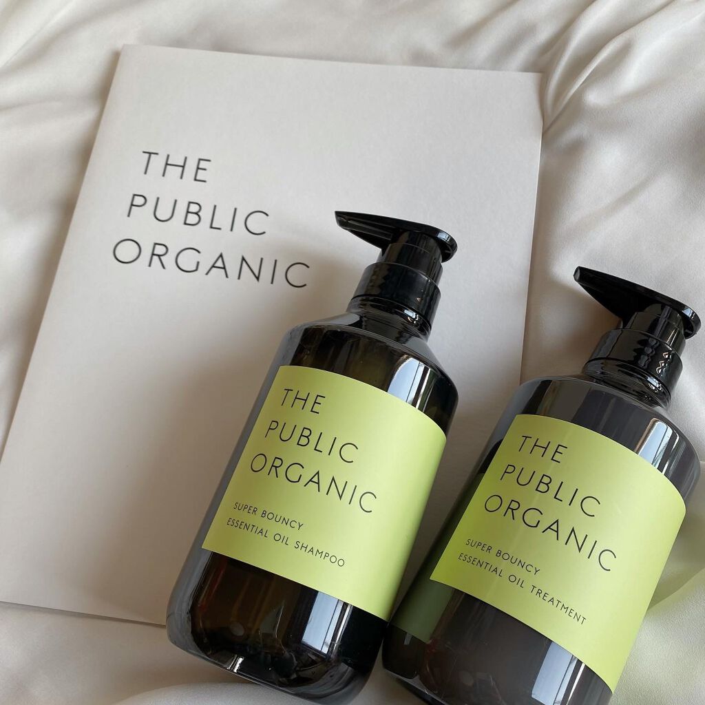 スーパーバウンシー DM シャンプー／DM ヘア トリートメント トリートメント本体 480ml/THE PUBLIC ORGANIC/市販シャンプーを使ったクチコミ（2枚目）