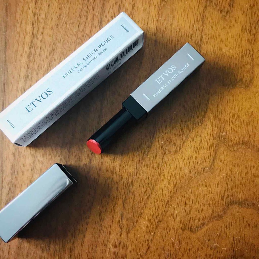 ミネラルシアールージュ/エトヴォス/口紅を使ったクチコミ（1枚目）