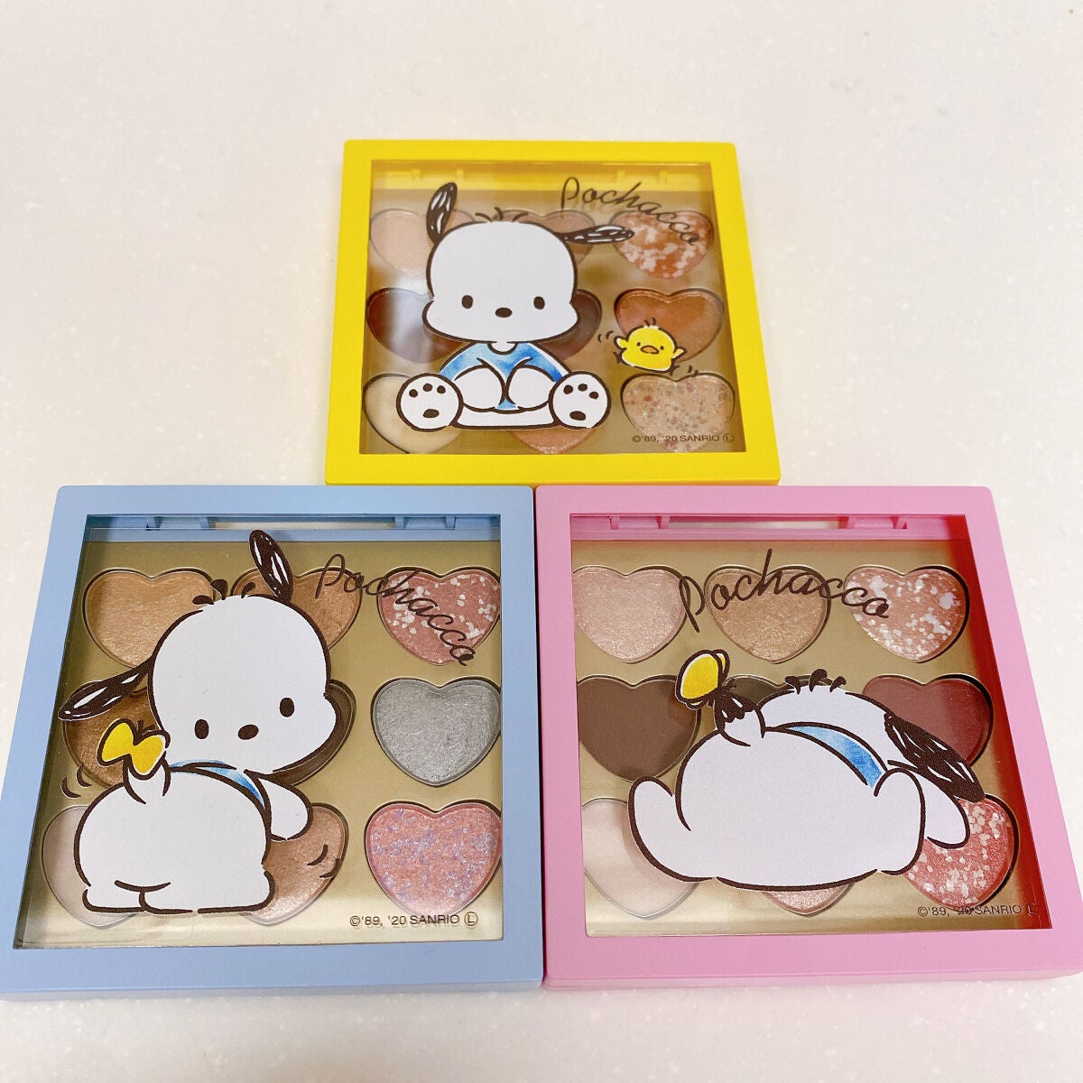 アイシャドウパレット ポチャッコ/IT'S DEMO/アイシャドウパレットを使ったクチコミ(1枚目)