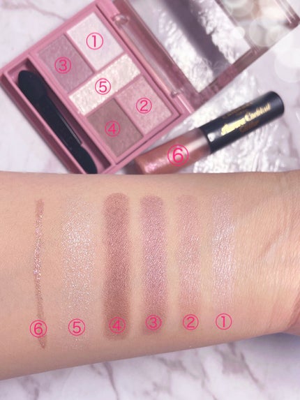 パーフェクトスタイリストアイズ/キャンメイク/アイシャドウパレットを使ったクチコミ(4枚目)