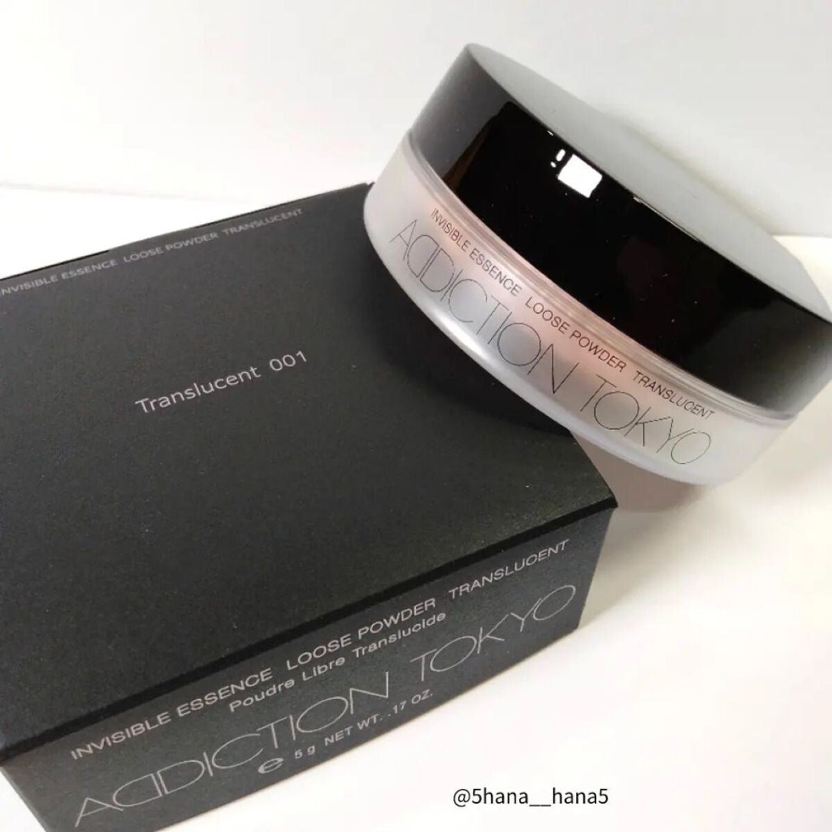インビジブル エッセンス ルースパウダー トランスルーセント /ADDICTION/ルースパウダーを使ったクチコミ(1枚目)