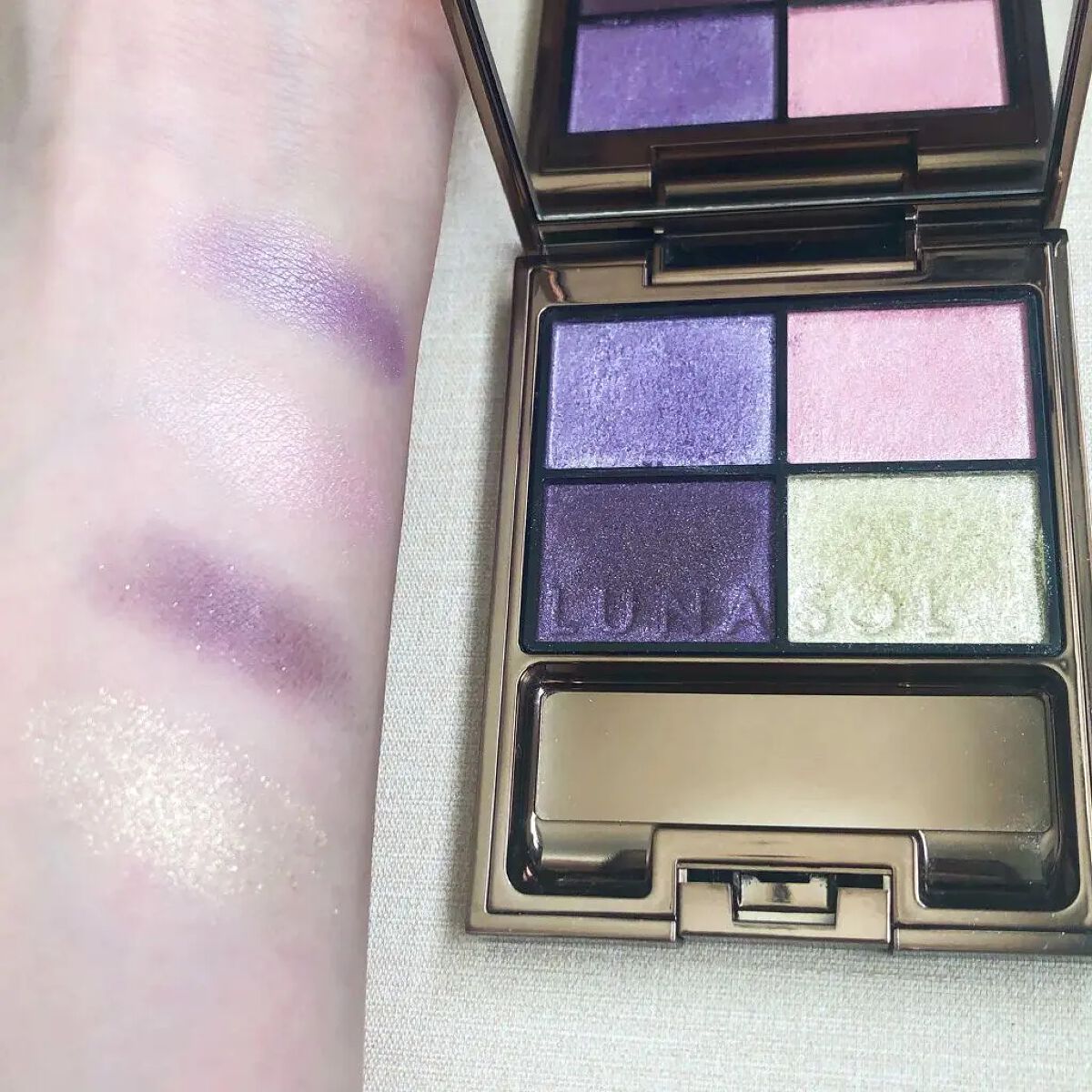 シアーコントラストアイズ 02 Lavender Coral / LUNASOL