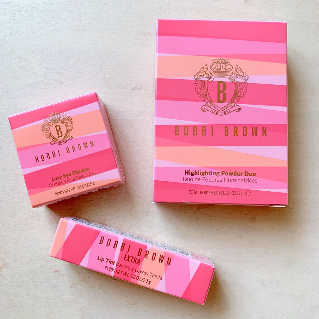 ハイライティング パウダー デュオ(LOVES RADIANCE COLLECTION) L02 ピンクグロウ/BOBBI BROWN/パウダーハイライトを使ったクチコミ（1枚目）