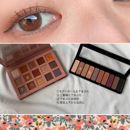 GO TRAVEL 15色アイシャドウパレット/FOCALLURE/アイシャドウパレットを使ったクチコミ(2枚目)