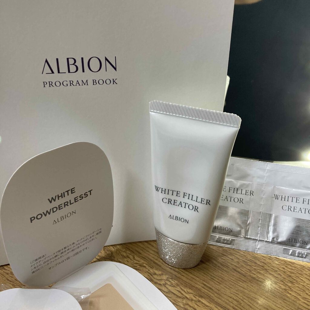 ホワイト パウダレスト 060/ALBION/パウダーファンデーションを使ったクチコミ（2枚目）