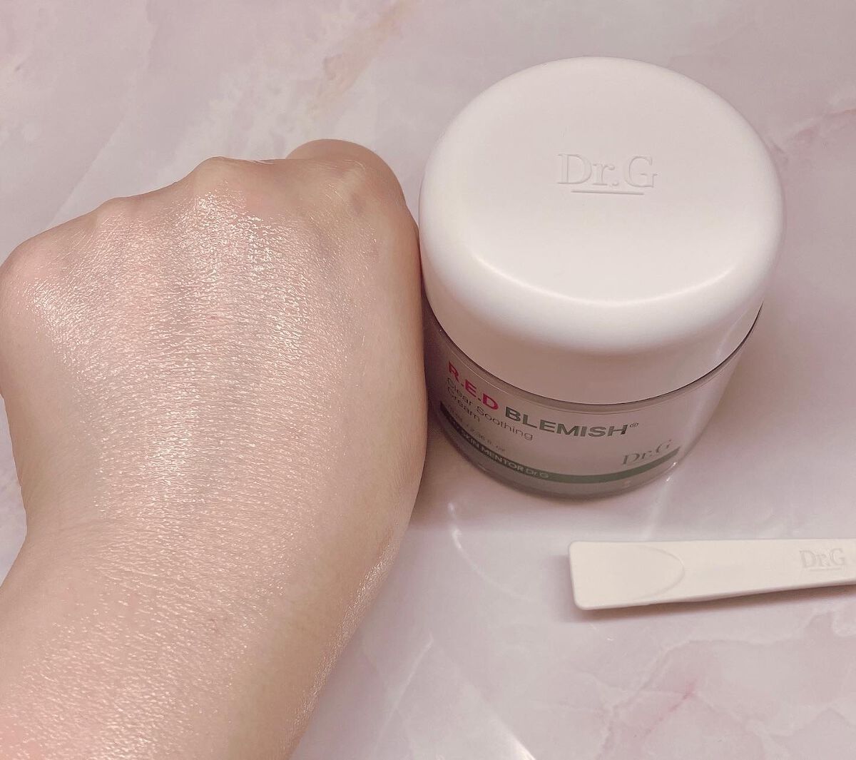レッドブレミッシュ クリアスージングクリーム/Dr.G/フェイスクリームを使ったクチコミ(4枚目)