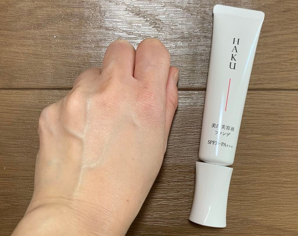 薬用 美白美容液ファンデ/HAKU/クリーム・エマルジョンファンデーションを使ったクチコミ(3枚目)