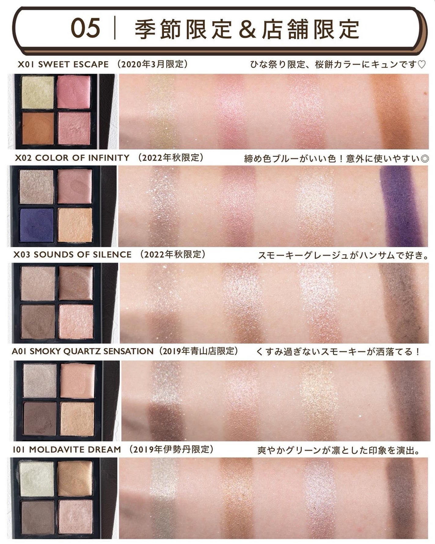 ディメンショナルビジョンアイパレット/THREE/アイシャドウパレットを使ったクチコミ(7枚目)