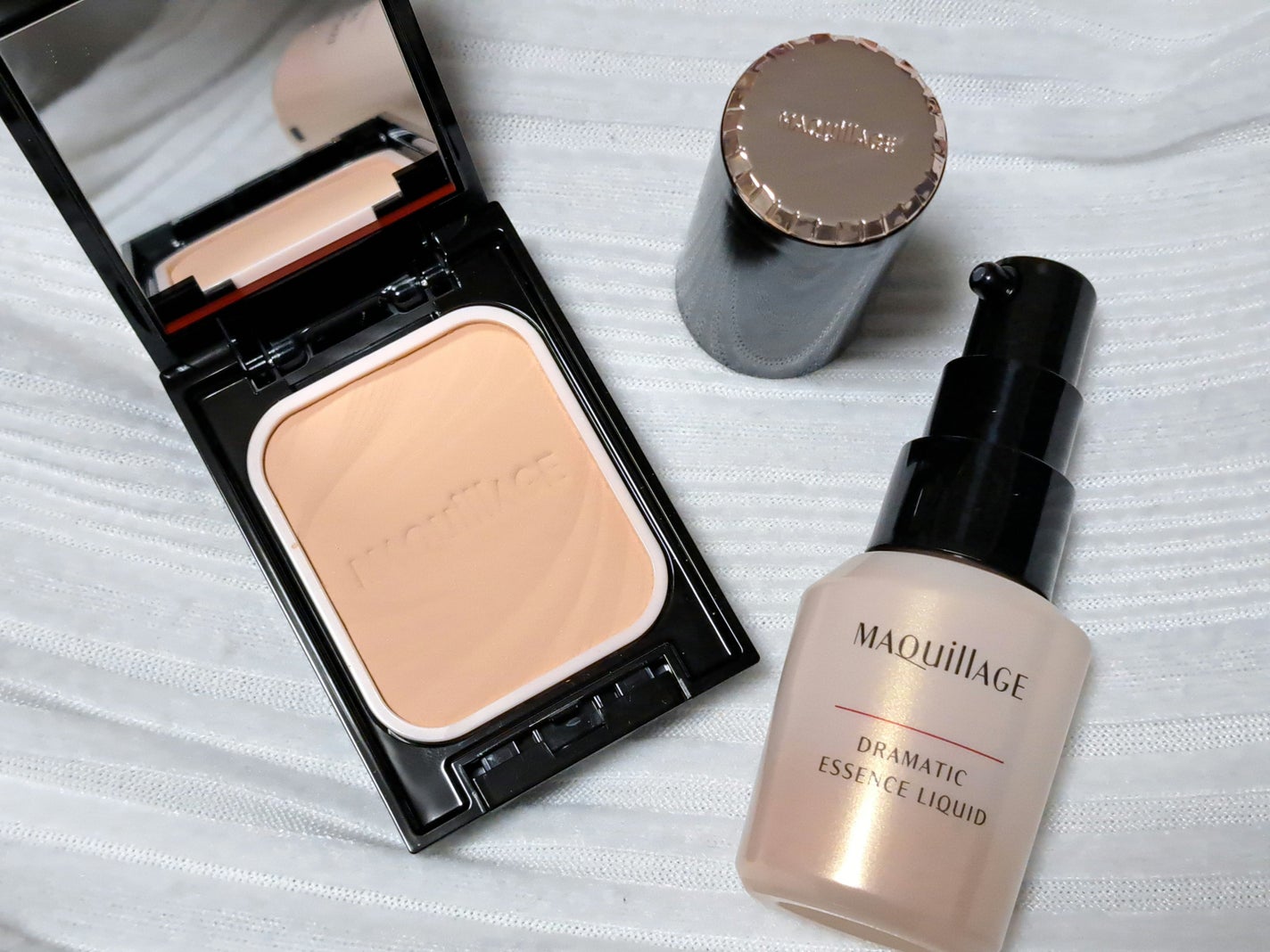 ドラマティックパウダリー EX/マキアージュ/パウダーファンデーションを使ったクチコミ(1枚目)