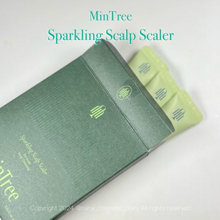 スパークリングスカルプスケーラー/ミンツリー/頭皮ケアを使ったクチコミ(1枚目)