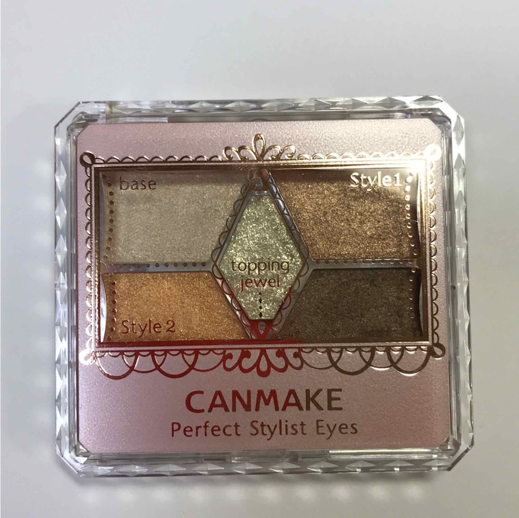 【旧品】パーフェクトスタイリストアイズ/キャンメイク/アイシャドウパレットを使ったクチコミ（1枚目）