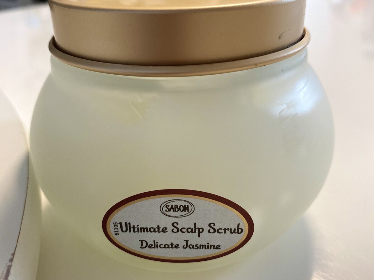 ヘッドスクラブ デリケート・ジャスミン/SABON/ヘッドスクラブを使ったクチコミ（1枚目）