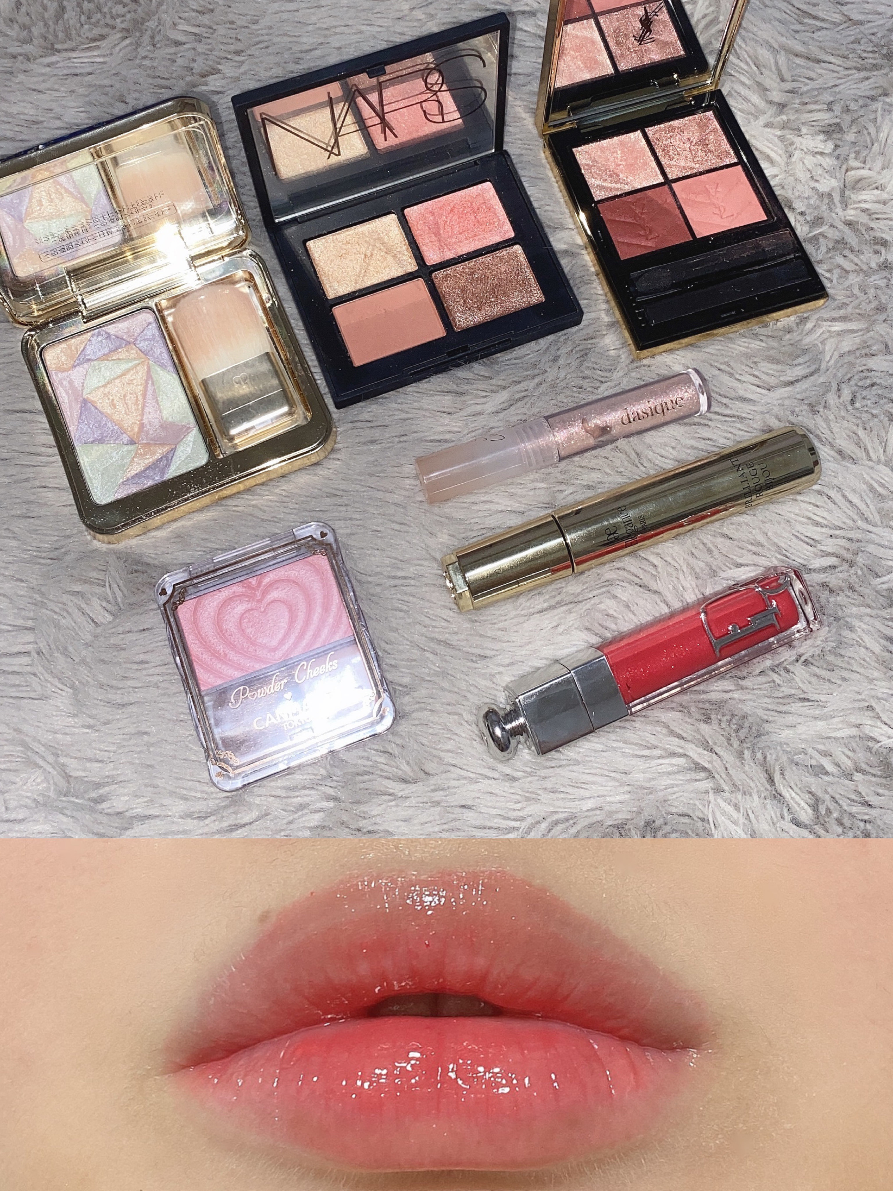 エレガンス ブリリアント ルージュ ビジュー/Elégance/リップグロスを使ったクチコミ（2枚目）