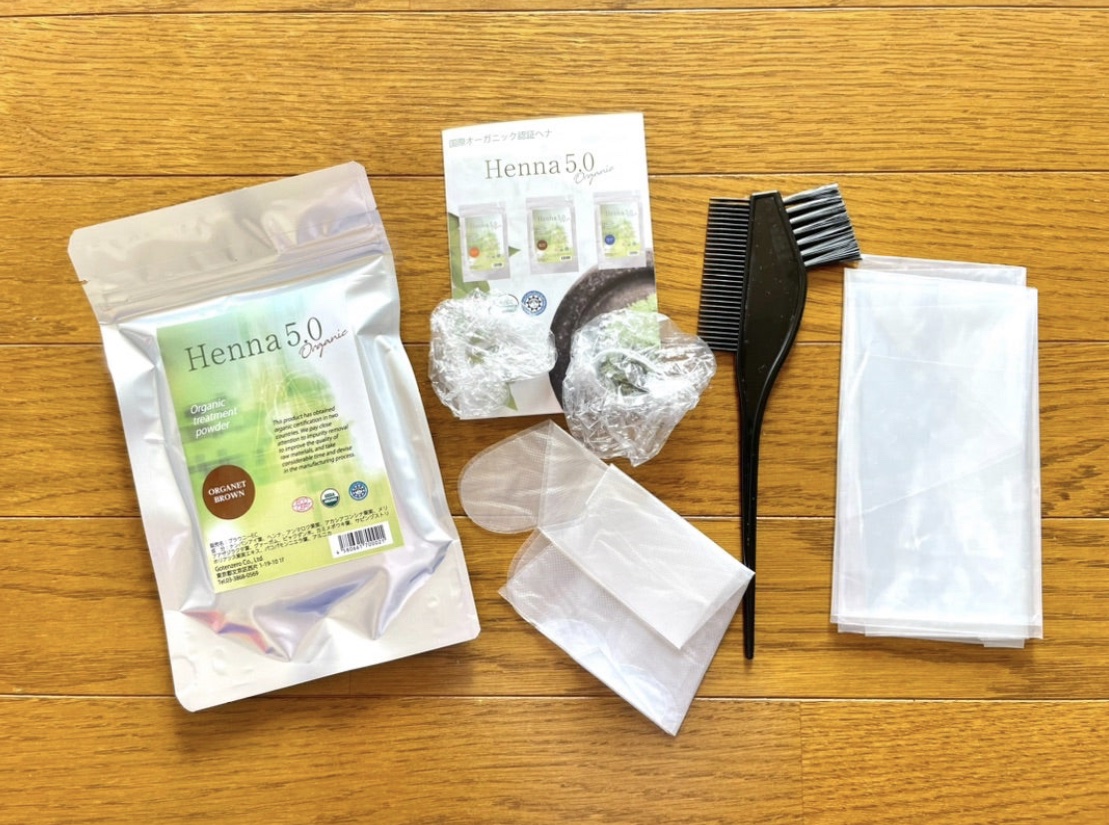 国際オーガニック認証ヘナ「ヘナ5.0」/Henna5.0/ヘアカラーを使ったクチコミ（1枚目）