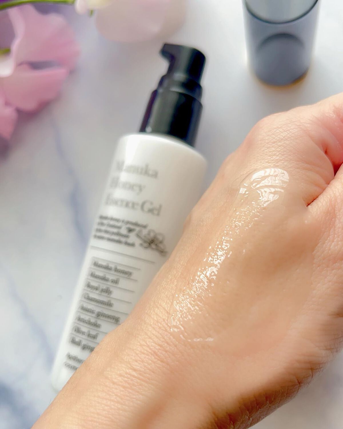 マヌカハニー エッセンスジェル/アピセラピーコスメティクス/美容液を使ったクチコミ(5枚目)