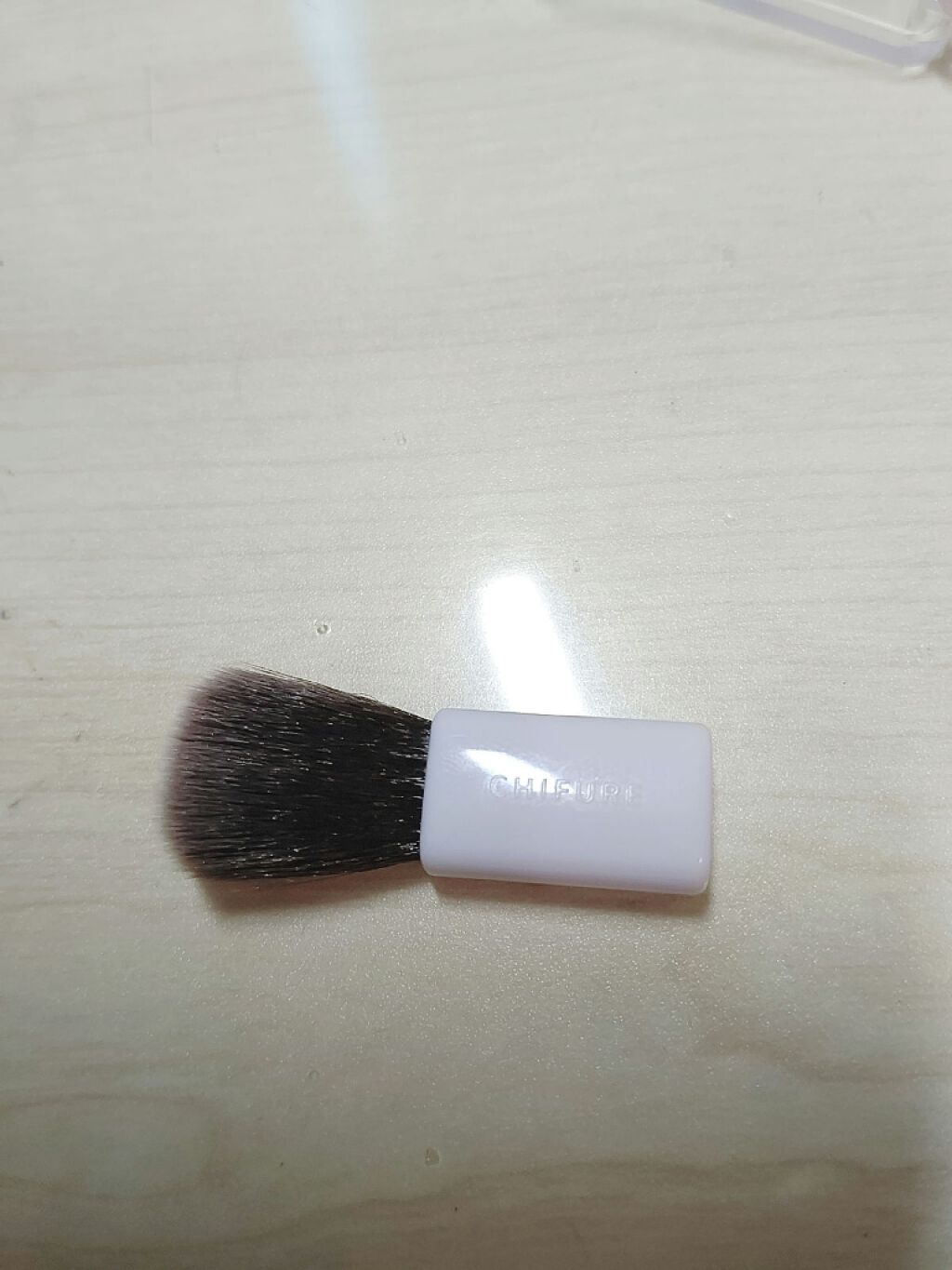 チーク カラー(ブラシ付)/ちふれ/パウダーチークを使ったクチコミ(2枚目)