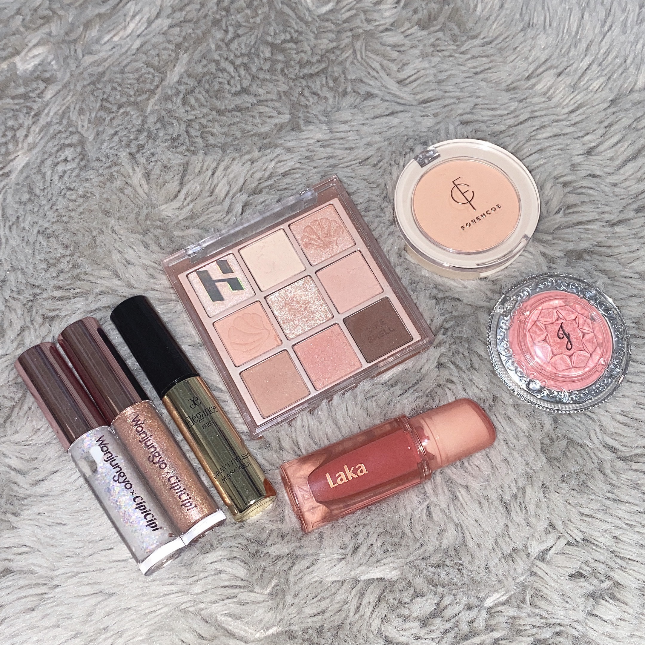 ベアブラッシャー パフ付き/フォレンコス/パウダーチークを使ったクチコミ（3枚目）