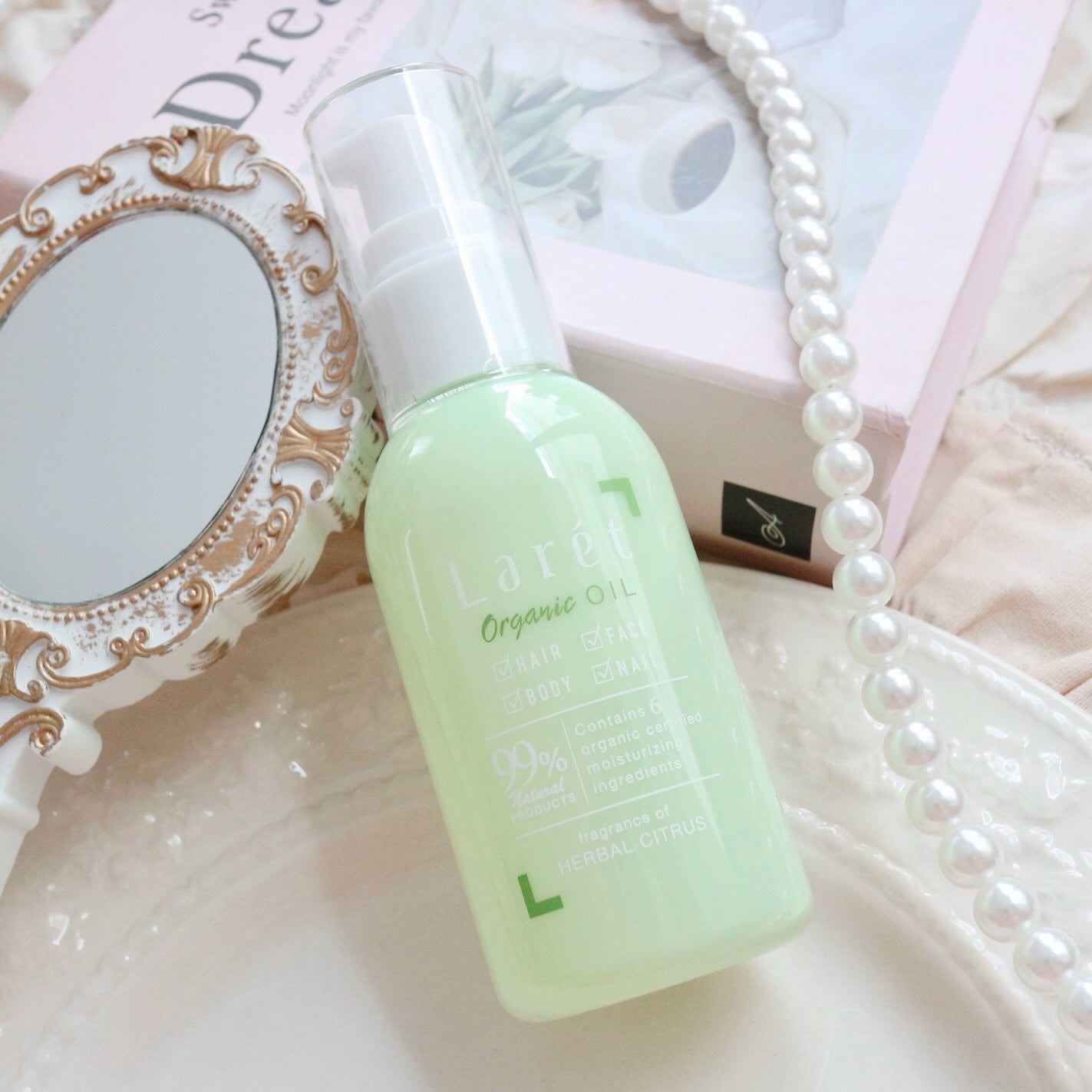 オーガニックオイル/Laret/ヘアオイルを使ったクチコミ(1枚目)