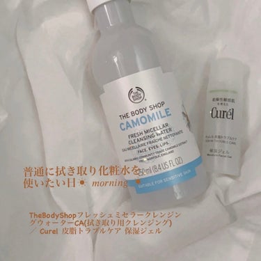 フレッシュミセラークレンジングウォーターCA/THE BODY SHOP/クレンジングウォーターを使ったクチコミ（3枚目）