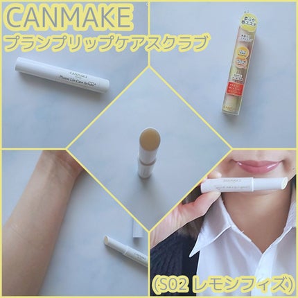 プランプリップケアスクラブ/キャンメイク/リップスクラブを使ったクチコミ(1枚目)