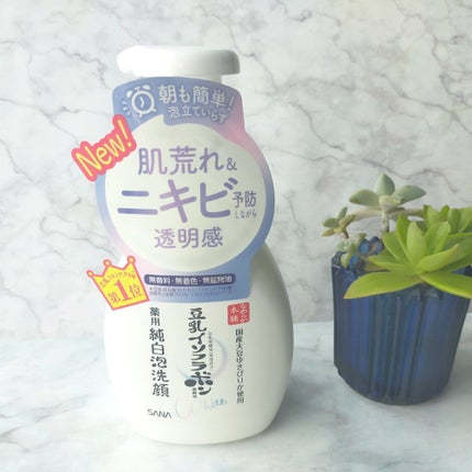 薬用泡洗顔/なめらか本舗/泡洗顔を使ったクチコミ(2枚目)