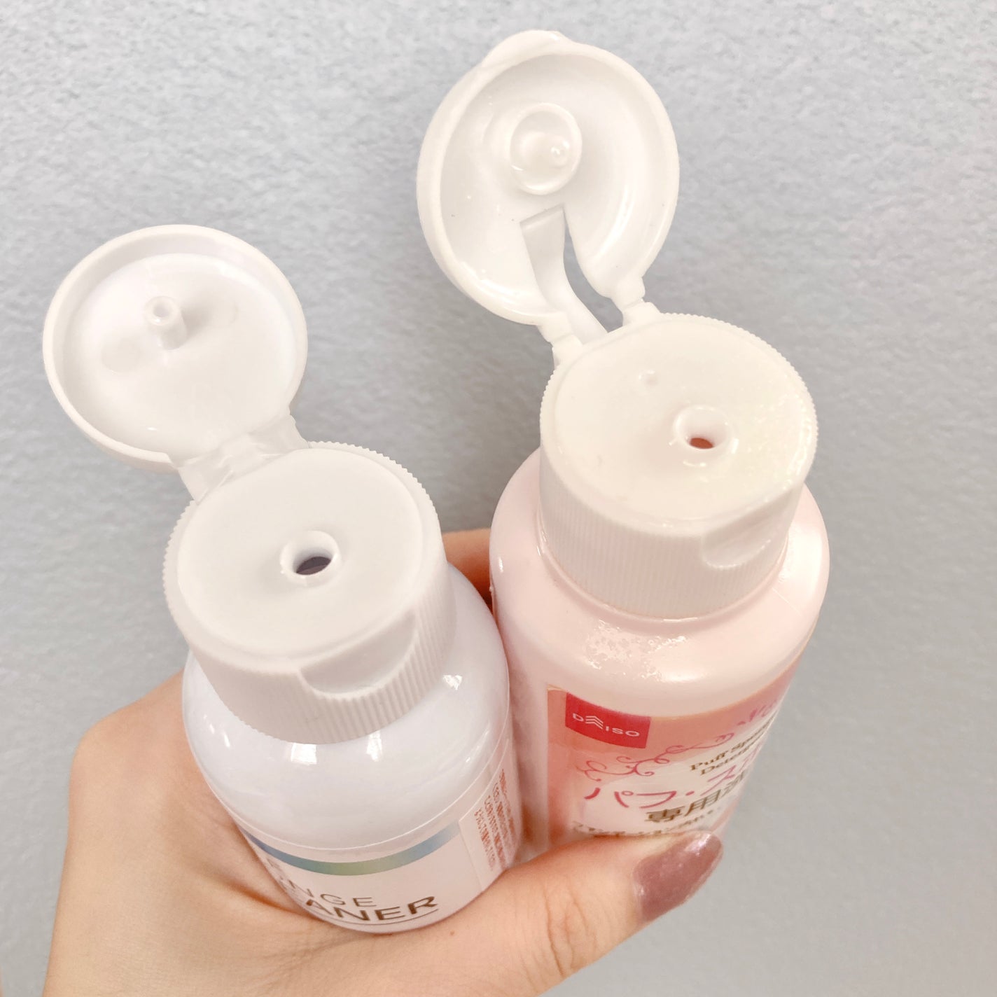 パフ・スポンジ専用洗剤/DAISO/その他化粧小物を使ったクチコミ(4枚目)