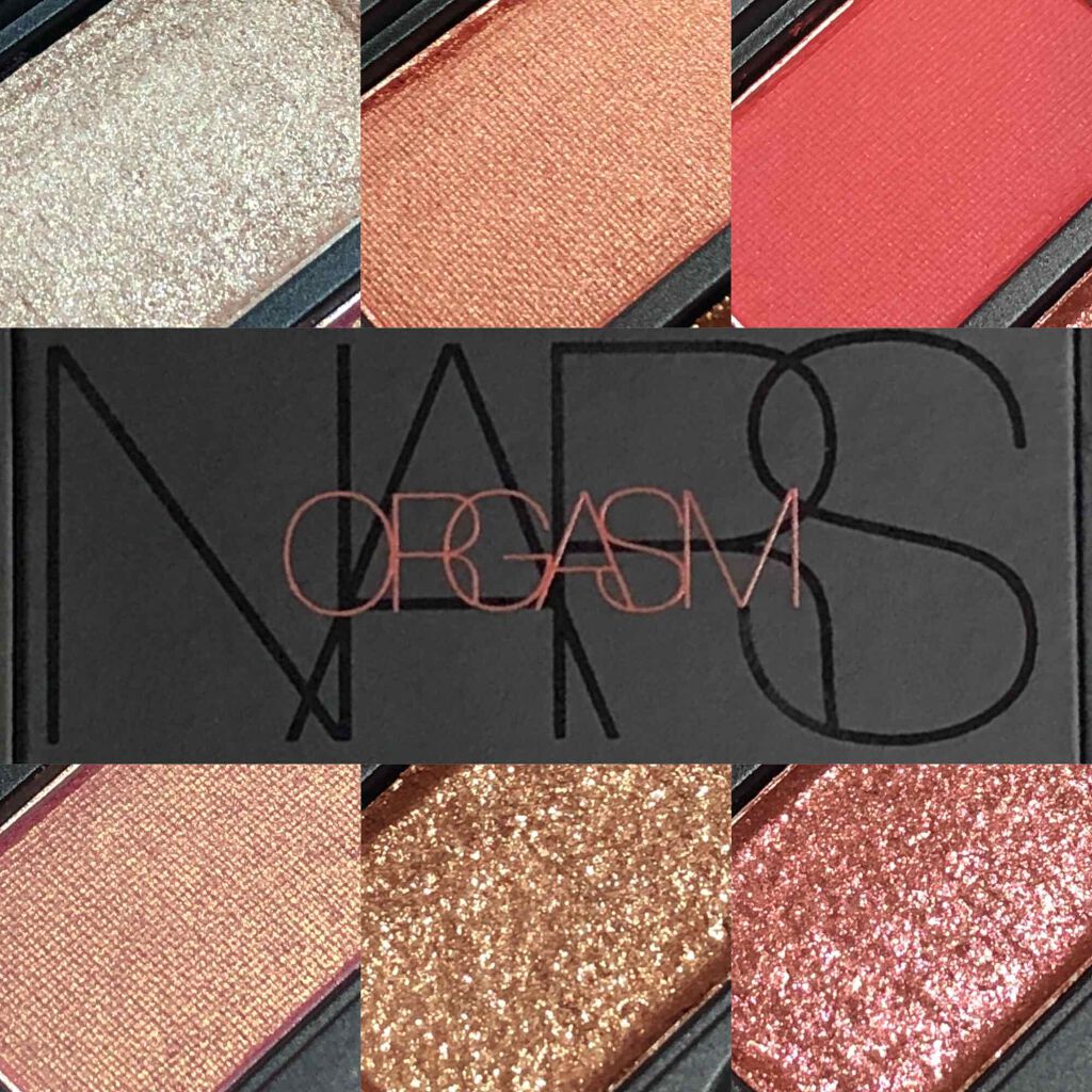 オーガズム ミニアイシャドーパレット/NARS/アイシャドウパレットを使ったクチコミ（1枚目）