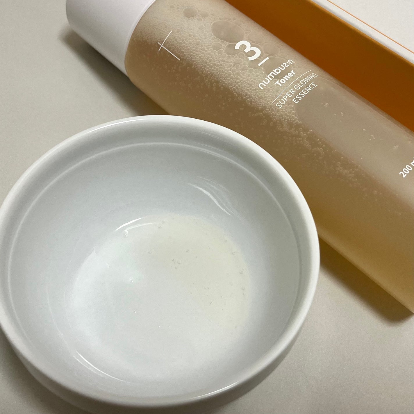 3番 うるツヤ発酵トナー/numbuzin/化粧水を使ったクチコミ(2枚目)