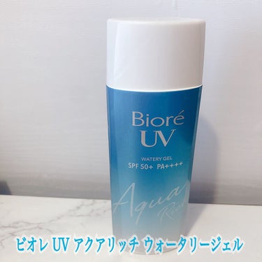 ❁⃘使った商品❁⃘
ビオレUV アクアリッチウォータリージェル 
90ml ¥877(@cosume価格)
┈┈┈┈┈┈┈┈┈┈
【SPF・PA】
SPF50・PA++++
┈┈┈┈┈┈┈┈┈┈
【使用