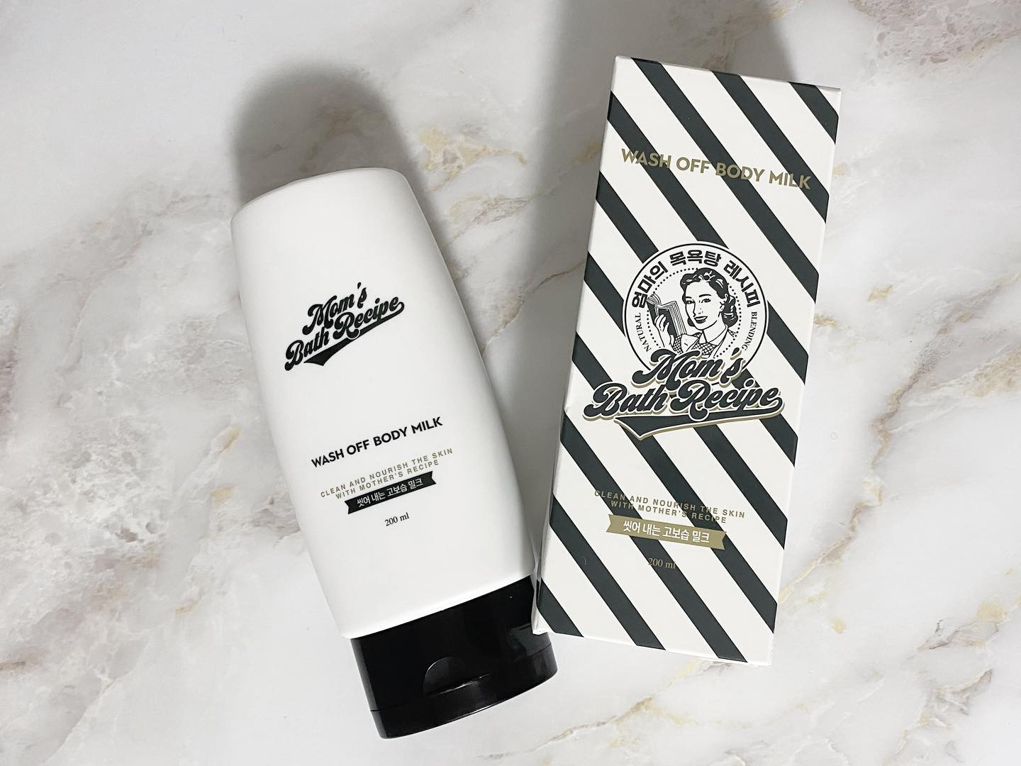 ウォッシュオフ ボディミルク/Mom’s Bath Recipe/ボディミルクを使ったクチコミ（1枚目）